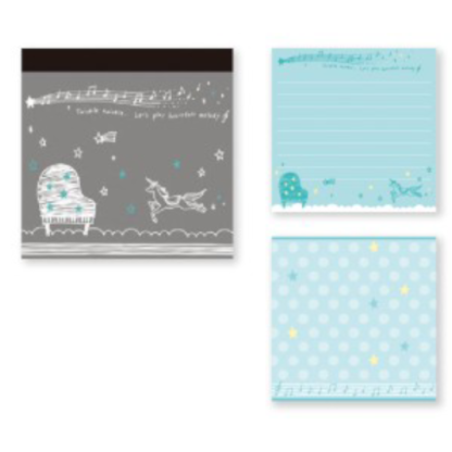 Twinkle Melody Memo Pad