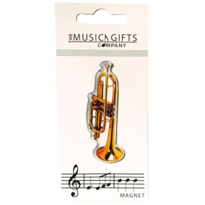 Trumpet Fridge Magnet