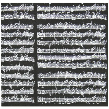 Bach Manuscript - Black