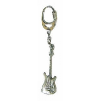 Pewter Keyring - Stratocaster