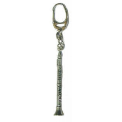 Pewter Keyring - Clarinet