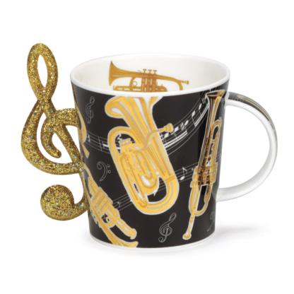 Brass Instrument Black & Gold